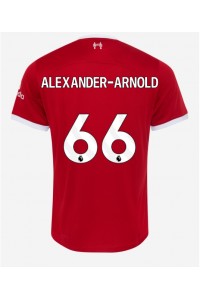 Liverpool Alexander-Arnold #66 Jalkapallovaatteet Kotipaita 2023-24 Lyhythihainen